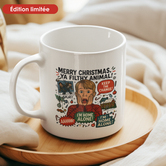 Tasse en céramique - "Maman j'ai raté l'avion"