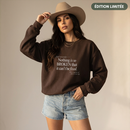 Felpa unisex Walter Boys – "Not Broken" | Edizione limitata