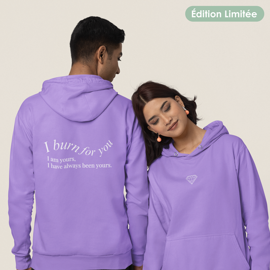 Sweat à capuche unisexe - "I burn for you" | Édition Limitée
