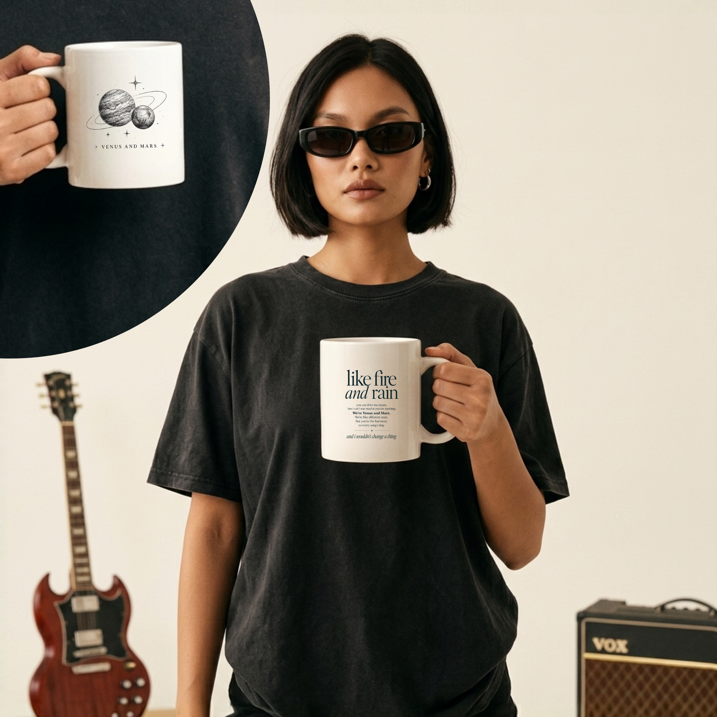 Caneca Camp Rock – "Venus and Mars"