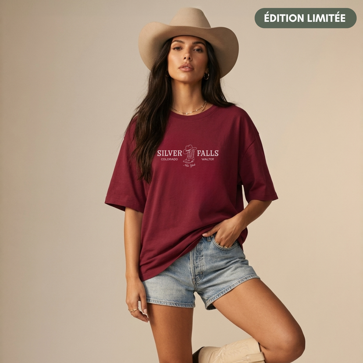 T-shirt unisex Walter Boys – "Silver Falls" | Edizione limitata
