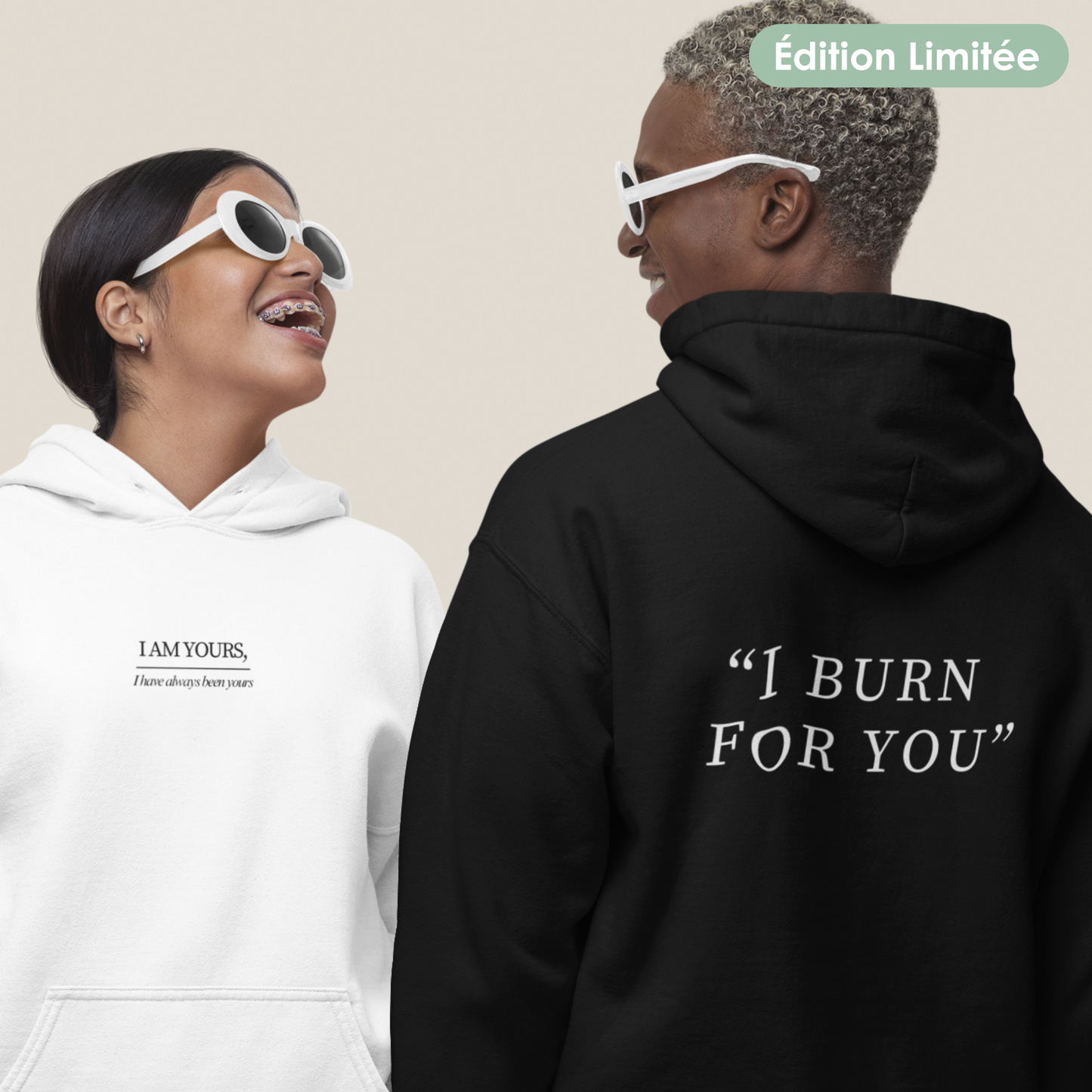 Sweat à capuche unisexe - "I am yours" | Édition Limitée