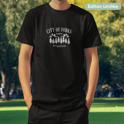 T-shirt Unissexo "Forks" | Edição Limitada