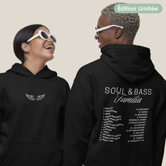 Sweat à capuche unisexe - "Soul & Bass" | Édition Limitée