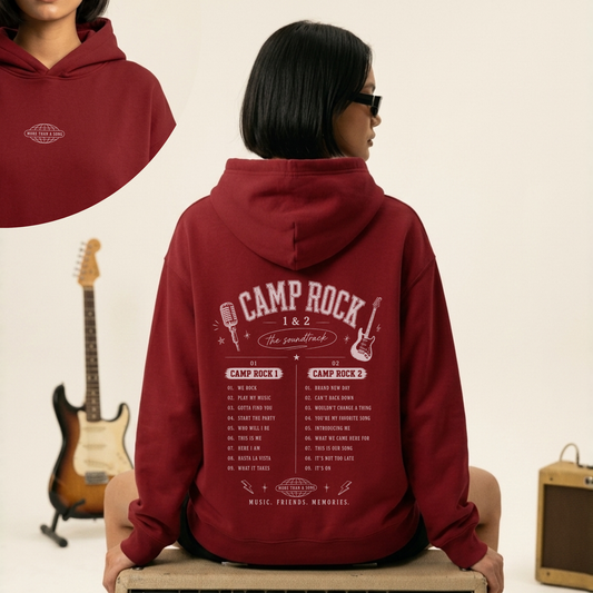 Hoodie unisexe Camp Rock – "Soundtrack"