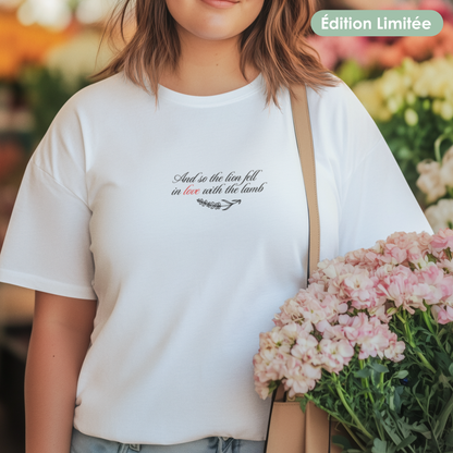 T-Shirt unisex - "Lion and Lamb" | Edizione Limitata