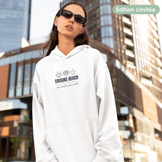 Sweat avec (ou sans) capuche unisexe - "Always Summer"