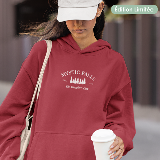 Sweat à capuche unisexe - "Mystic Falls"